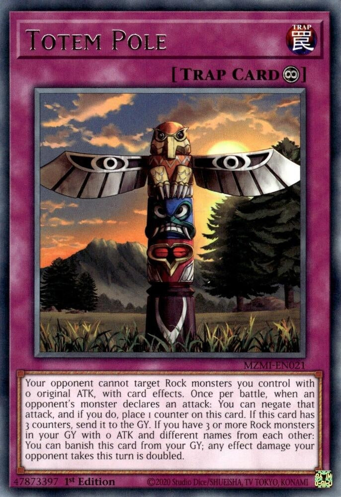 Totem Pole (MZMI-EN021) (Maze of Millennia) YuGiOh