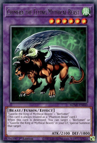 Chimera the Flying Mythical Beast (MZMI-EN040) (Maze of Millennia) YuGiOh