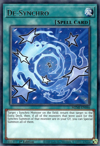 De-Synchro (MZMI-EN046) (Maze of Millennia) YuGiOh