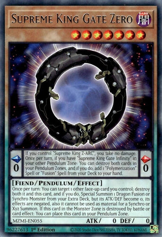 Supreme King Gate Zero (MZMI-EN055) (Maze of Millennia) YuGiOh