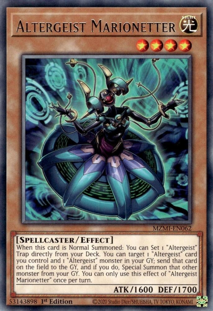 Altergeist Marionetter (MZMI-EN062) (Maze of Millennia) YuGiOh