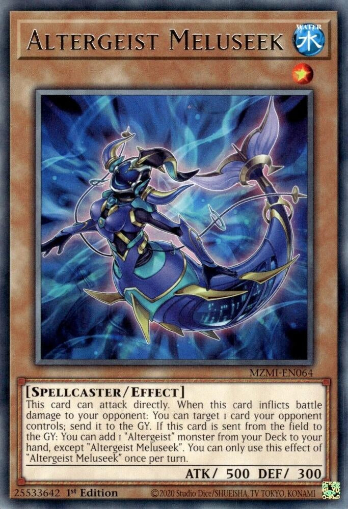 Altergeist Meluseek (MZMI-EN064) (Maze of Millennia) YuGiOh