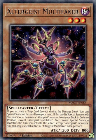 Altergeist Multifaker (MZMI-EN065) (Maze of Millennia) YuGiOh