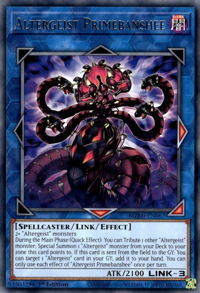 Altergeist Primebanshee (MZMI-EN067) (Maze of Millennia) YuGiOh