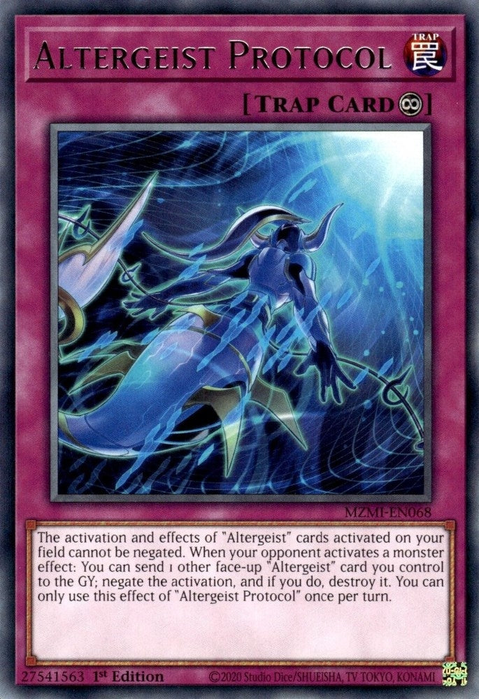 Altergeist Protocol (MZMI-EN068) (Maze of Millennia) YuGiOh