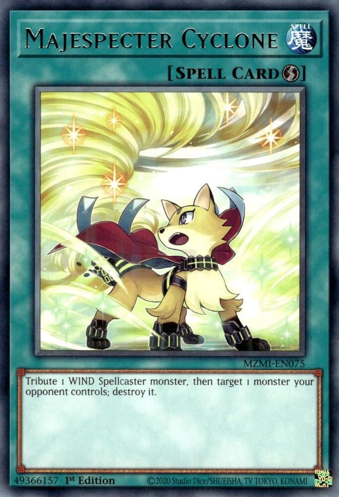 Majespecter Cyclone (MZMI-EN075) (Maze of Millennia) YuGiOh