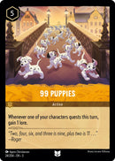 Image for 99 Puppies (24/204) (Into the Inklands) (3) - Disney Lorcana