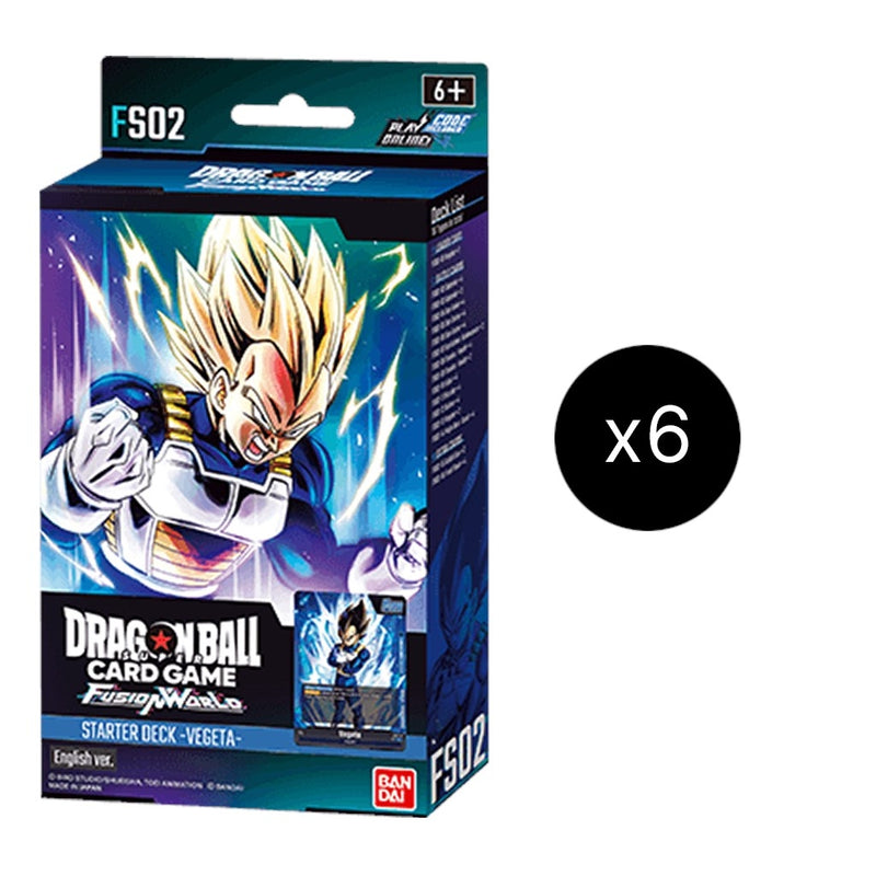 Image for Starter Deck 2: Vegeta Display - Dragon Ball Super: Fusion World