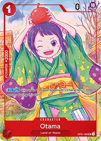 Otama (Japanese 1st Anniversary Set) (OP01-006) (One Piece Promotion Cards) One Piece Card Game