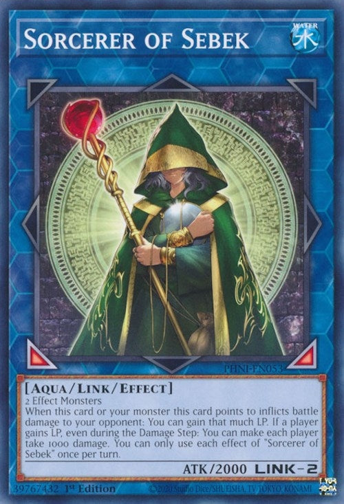 Sorcerer of Sebek (PHNI-EN053) (Phantom Nightmare) YuGiOh
