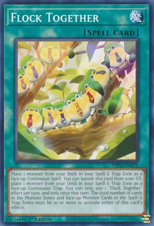 Flock Together (PHNI-EN072) (Phantom Nightmare) YuGiOh