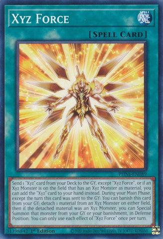 Xyz Force (PHNI-EN089) (Phantom Nightmare) YuGiOh