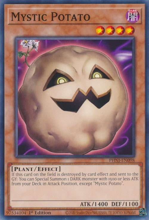 Mystic Potato (PHNI-EN098) (Phantom Nightmare) YuGiOh