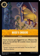 Image for Boss's Orders (25/204) (Into the Inklands) (3) - Disney Lorcana