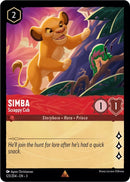 Image for Simba - Scrappy Cub (123/204) (Into the Inklands) (3) - Disney Lorcana