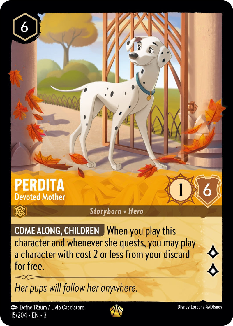 Image for Perdita - Devoted Mother (15/204) (Into the Inklands) (3) - Disney Lorcana