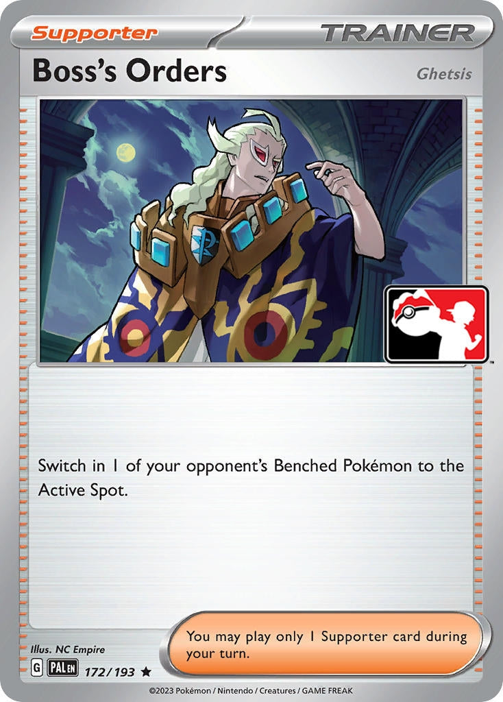 Boss's Orders [Ghetsis] (172/193) (Prize Pack Series Cards) Pokemon