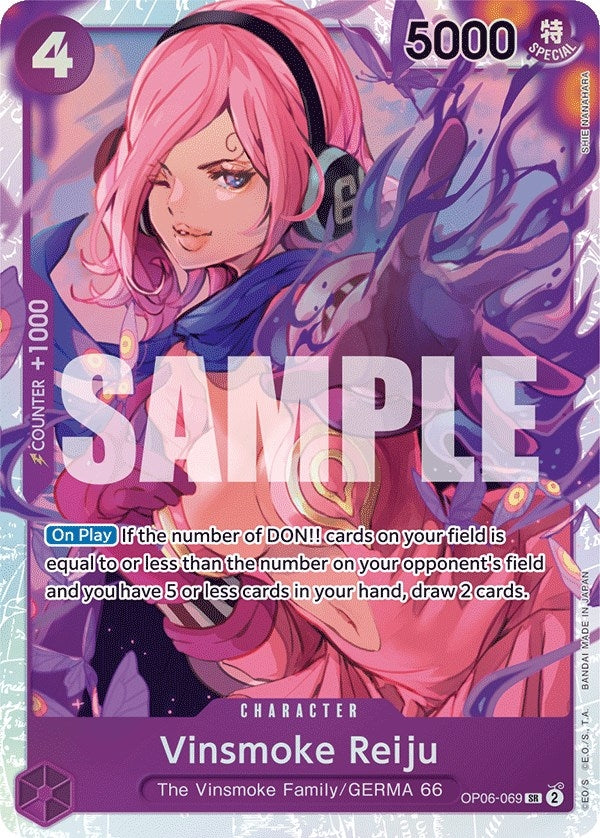 Image for Vinsmoke Reiju (069) (OP06-069) (Wings of the Captain) - One Piece Card Game