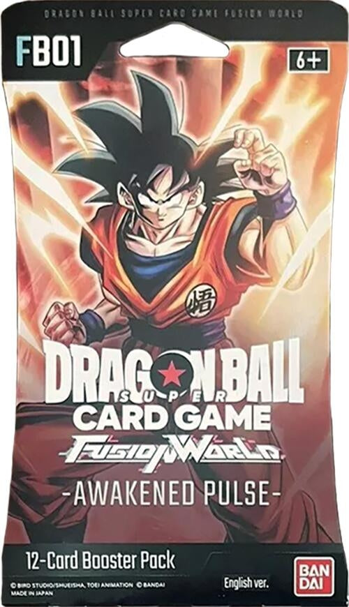 Image for Awakened Pulse Sleeved Booster Pack [Son Goku] - Dragon Ball Super: Fusion World