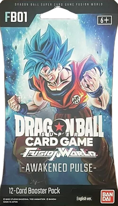 Image for Awakened Pulse Sleeved Booster Pack [Son Goku (Awakened)] - Dragon Ball Super: Fusion World