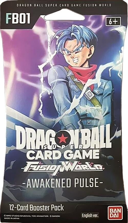 Image for Awakened Pulse Sleeved Booster Pack [Trunks : Future] - Dragon Ball Super: Fusion World