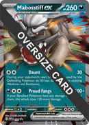 Image for Mabosstiff ex - Jumbo Card (086) (Jumbo Cards) (PR) - Pokemon