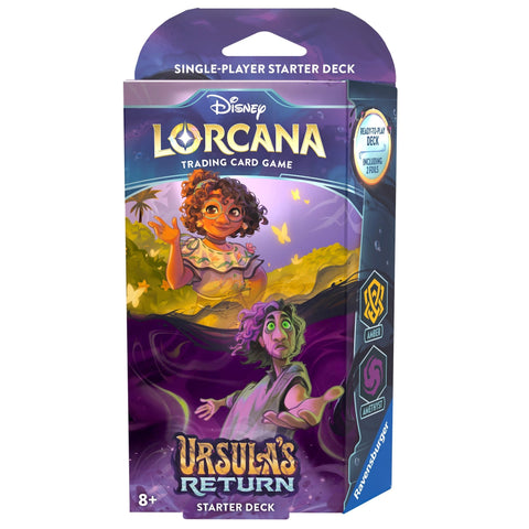 Disney Lorcana: Ursula's Return Starter Deck (Amber & Amethyst) Disney Lorcana