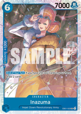Image for Inazuma (EB01-022) (Extra Booster: Memorial Collection) - One Piece Card Game