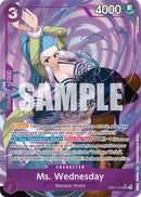 Ms. Wednesday (Alternate Art) (EB01-034) (Extra Booster: Memorial Collection) One Piece Card Game