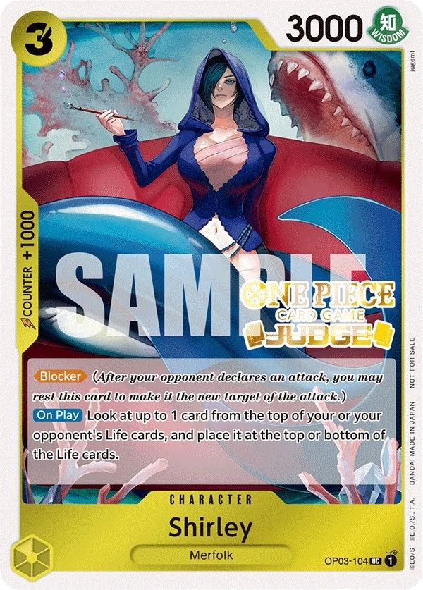 Shirley (Judge Pack Vol. 3) (OP03-104) (One Piece Promotion Cards) One Piece Card Game