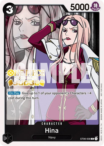 Hina (Judge Pack Vol. 3) (ST06-008) (One Piece Promotion Cards) One Piece Card Game
