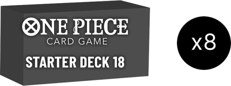 Image for Starter Deck 18: PURPLE Monkey.D.Luffy Display Case - One Piece Card Game