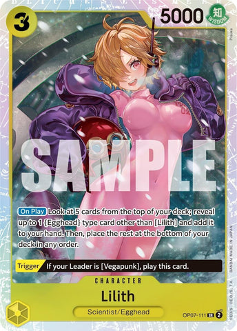 Lilith (OP07-111) (500 Years in the Future) (OP07) One Piece Card Game