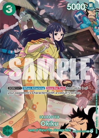 Okiku (SP) (OP01-035) (500 Years in the Future) One Piece Card Game
