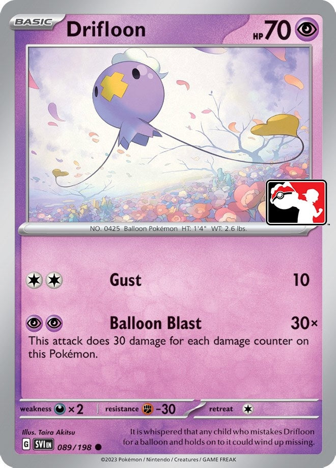 Drifloon (089/198) (Prize Pack Series Cards) Pokemon
