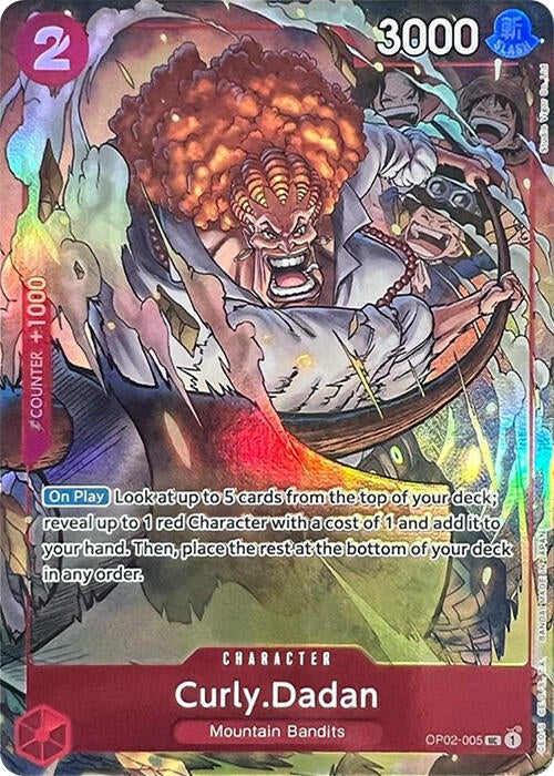 Curly.Dadan (Premium Card Collection -Best Selection Vol. 1-) (OP02-005) (One Piece Promotion Cards) One Piece Card Game
