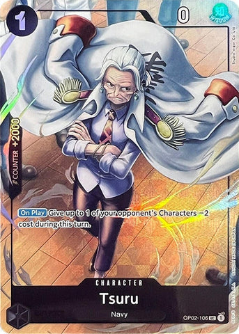 Tsuru (Premium Card Collection -Best Selection Vol. 1-) (OP02-106) (One Piece Promotion Cards) One Piece Card Game
