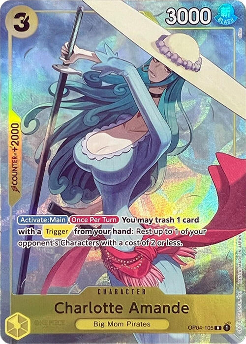 Charlotte Amande (Premium Card Collection -Best Selection Vol. 1-) (OP04-105) (One Piece Promotion Cards) One Piece Card Game