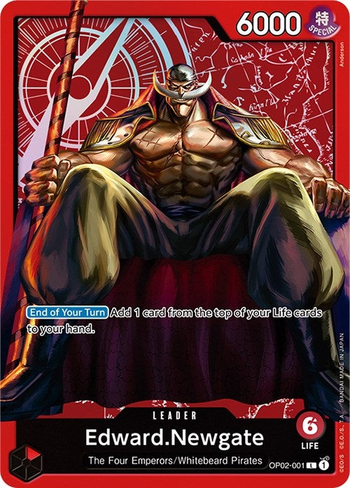 Edward.Newgate (Special Goods Set -Former Four Emperors-) (OP02-001) (One Piece Promotion Cards) One Piece Card Game