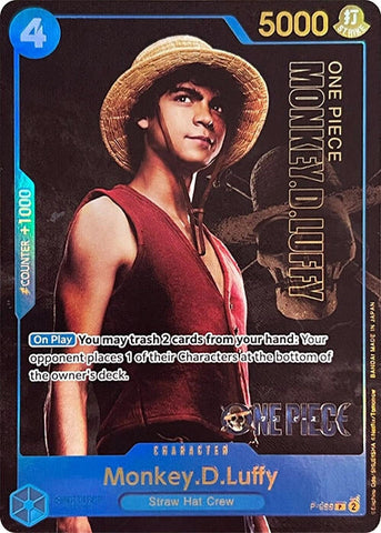 Monkey.D.Luffy (055) (Premium Card Collection -Live Action Edition-) (P-055) (One Piece Promotion Cards) One Piece Card Game