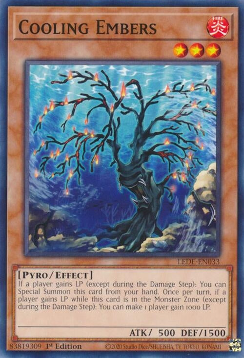 Cooling Embers (LEDE-EN033) (Legacy of Destruction) YuGiOh
