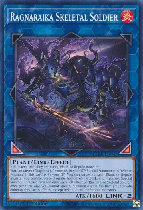 Ragnaraika Skeletal Soldier (LEDE-EN047) (Legacy of Destruction) YuGiOh