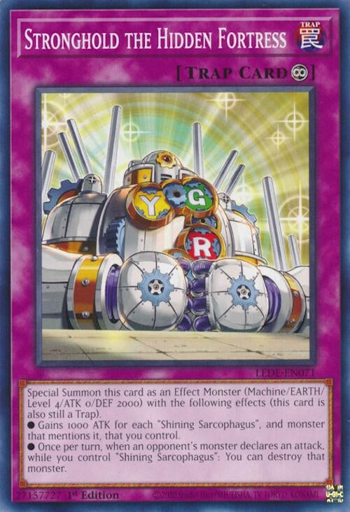 Stronghold the Hidden Fortress (LEDE-EN071) (Legacy of Destruction) YuGiOh