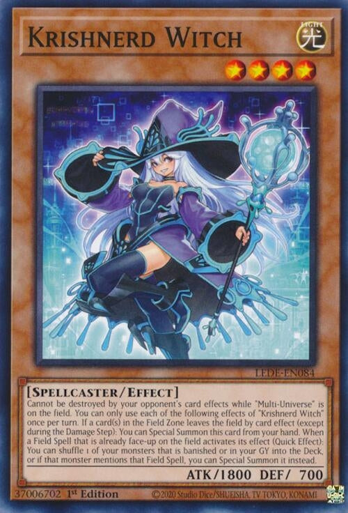 Krishnerd Witch (LEDE-EN084) (Legacy of Destruction) YuGiOh