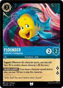 Image for Flounder - Collector's Companion (144/204) (Ursula's Return) (4) - Disney Lorcana