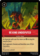 Image for Be King Undisputed (129/204) (Ursula's Return) (4) - Disney Lorcana