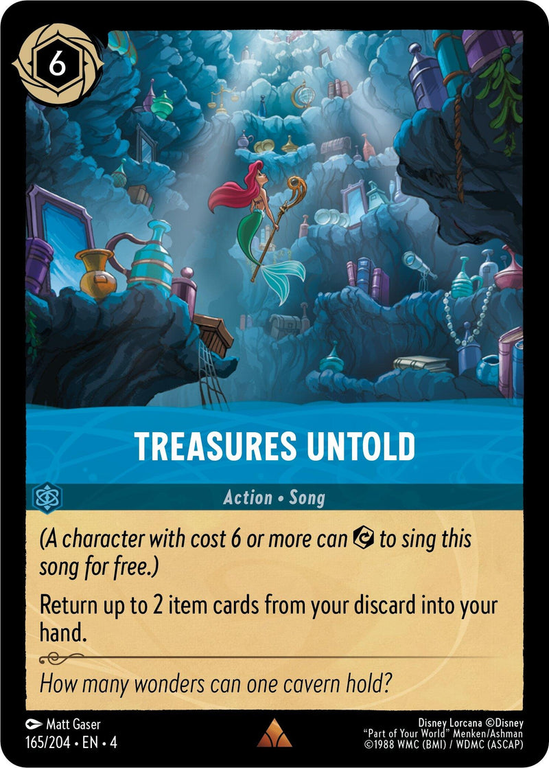 Image for Treasures Untold (165/204) (Ursula's Return) (4) - Disney Lorcana