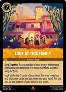 Image for Look at This Family (28/204) (Ursula's Return) (4) - Disney Lorcana