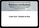 Image for Code Card - Grafaiai ex Box (Miscellaneous Cards & Products) (MCAP) - Pokemon