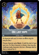 Image for One Last Hope (197/204) (Ursula's Return) (4) - Disney Lorcana